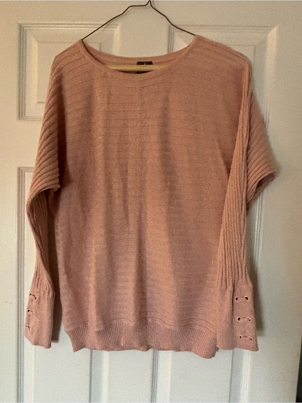 Soho Pale Pink Crewneck Sweater size medium